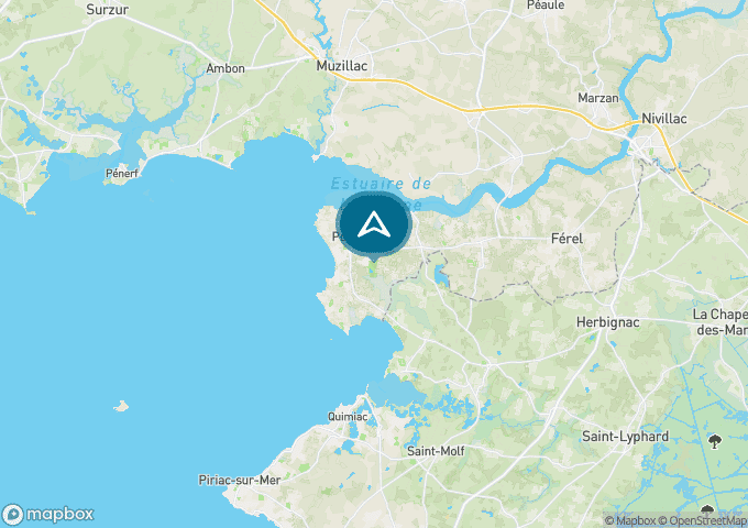 Localisez le camping sur la carte